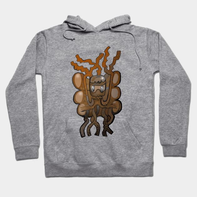 Tentacle Monster Hoodie by IanWylie87